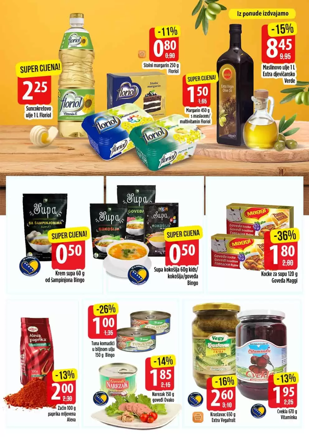 bingo akcijski katalog. snizenje. popust. akcija. snizeno.