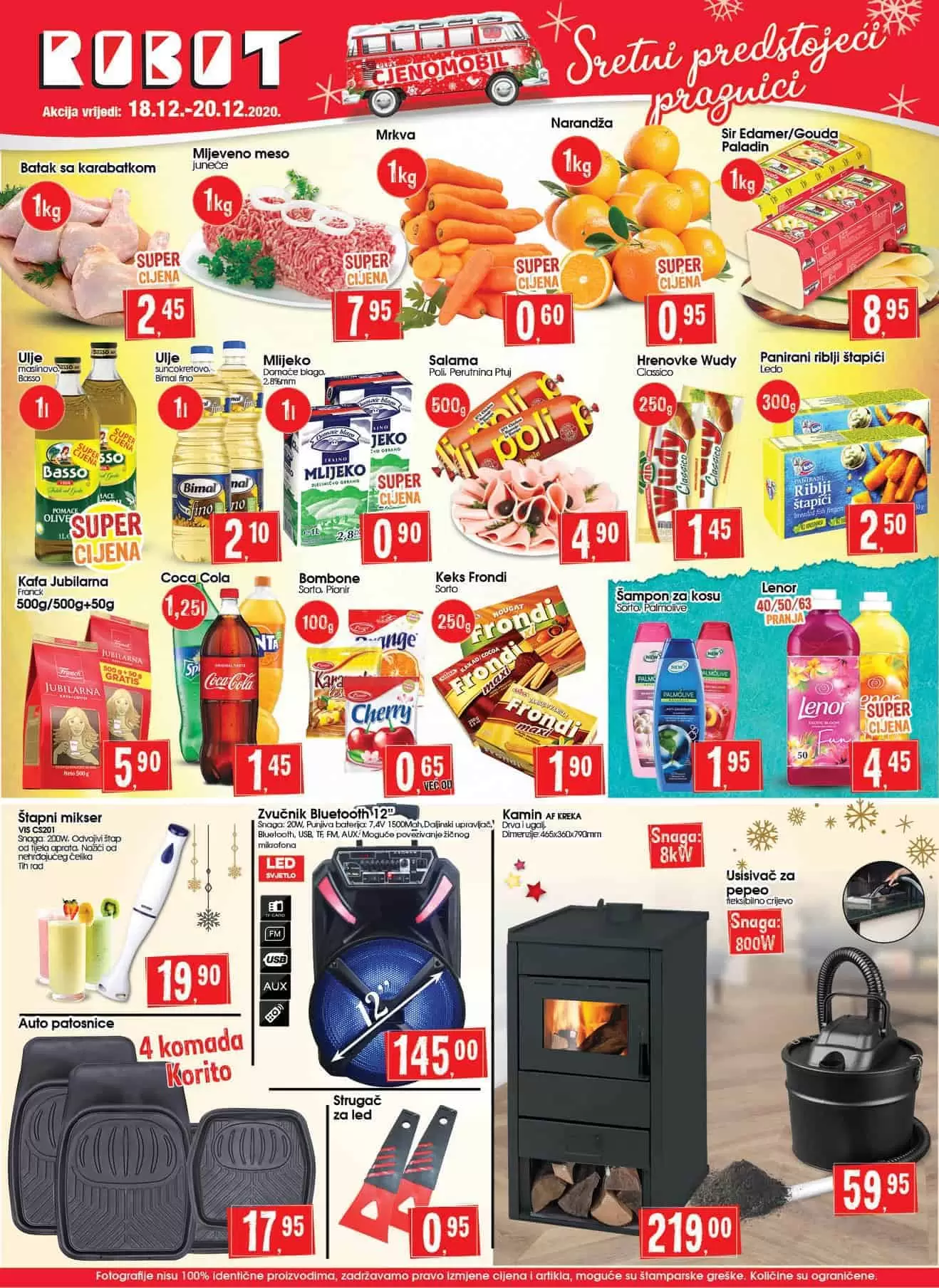 Robot akcijski katalog. snizenje. akcija. popust. snizeno.