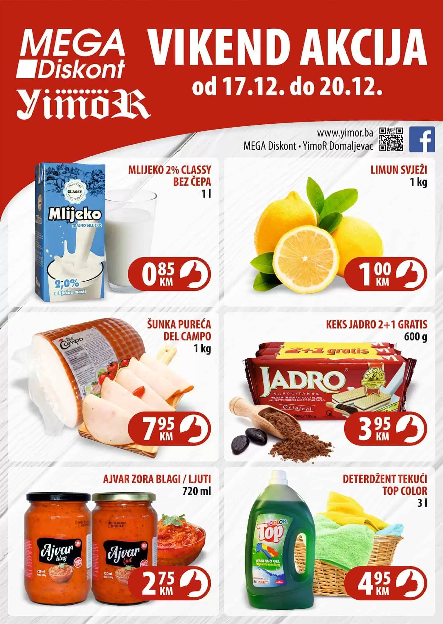 yimor mega diskont vikend akcija. vikend sniyenje. 