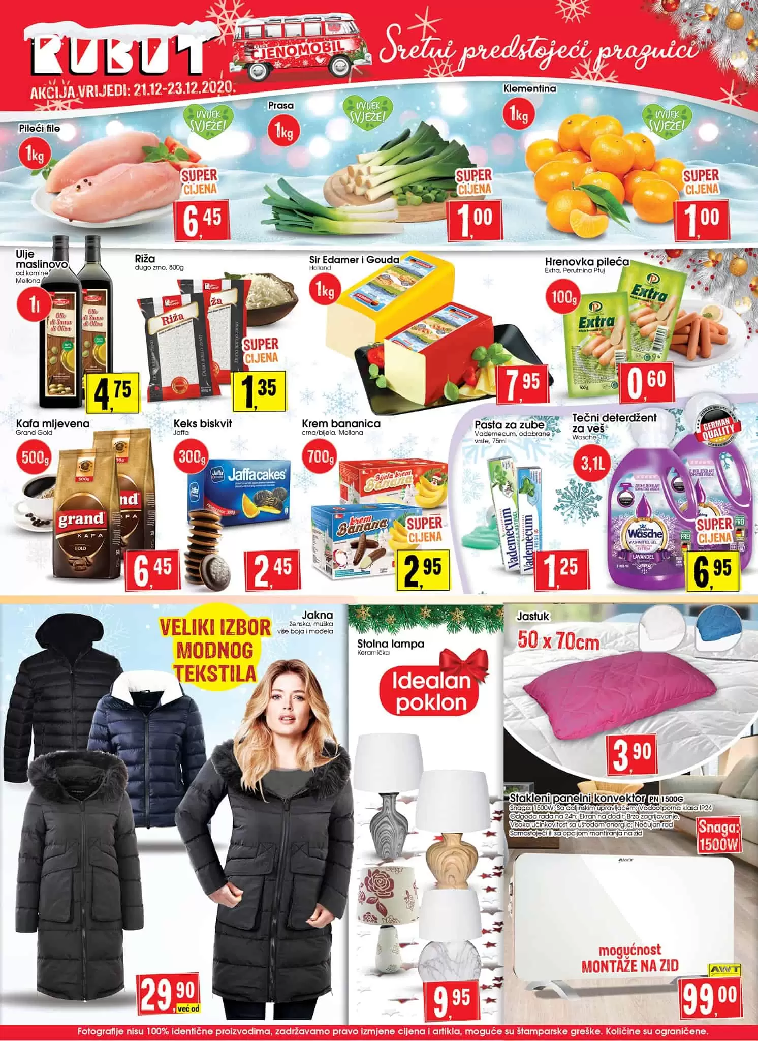 robot super akcija za pocetak sedmice. jakna zimska. gdje kupiti zimsku jaknu jeftino. povoljna zimska jakna.