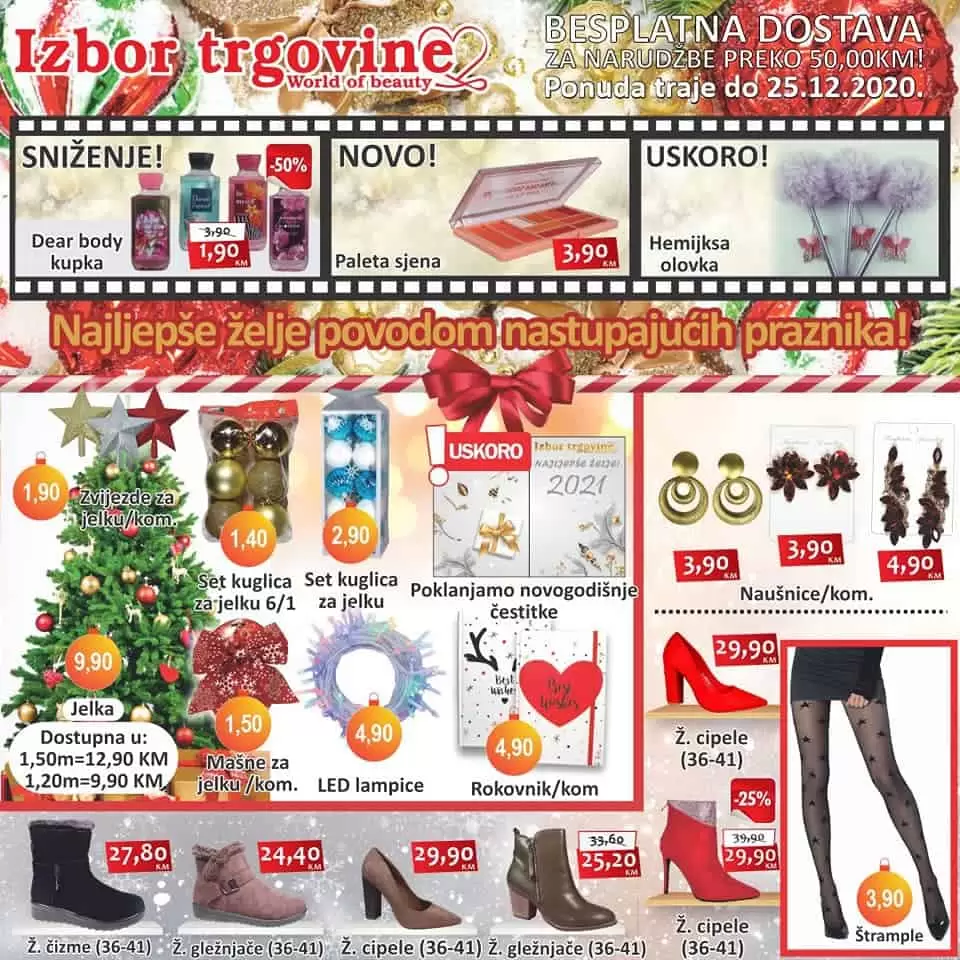 izbor trgovine katalog. akcija. popust. 