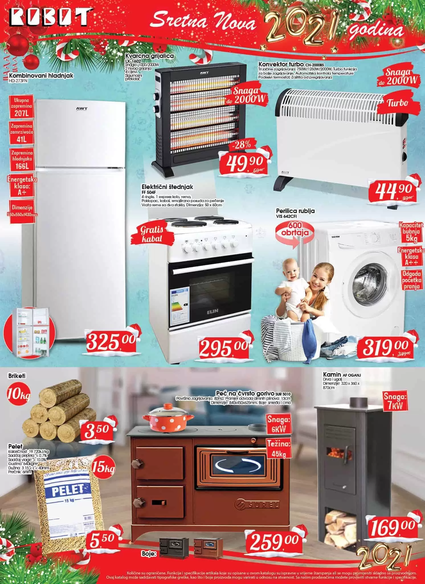 Robot akcijski katalog. snizenje. akcija. popust. snizeno. 