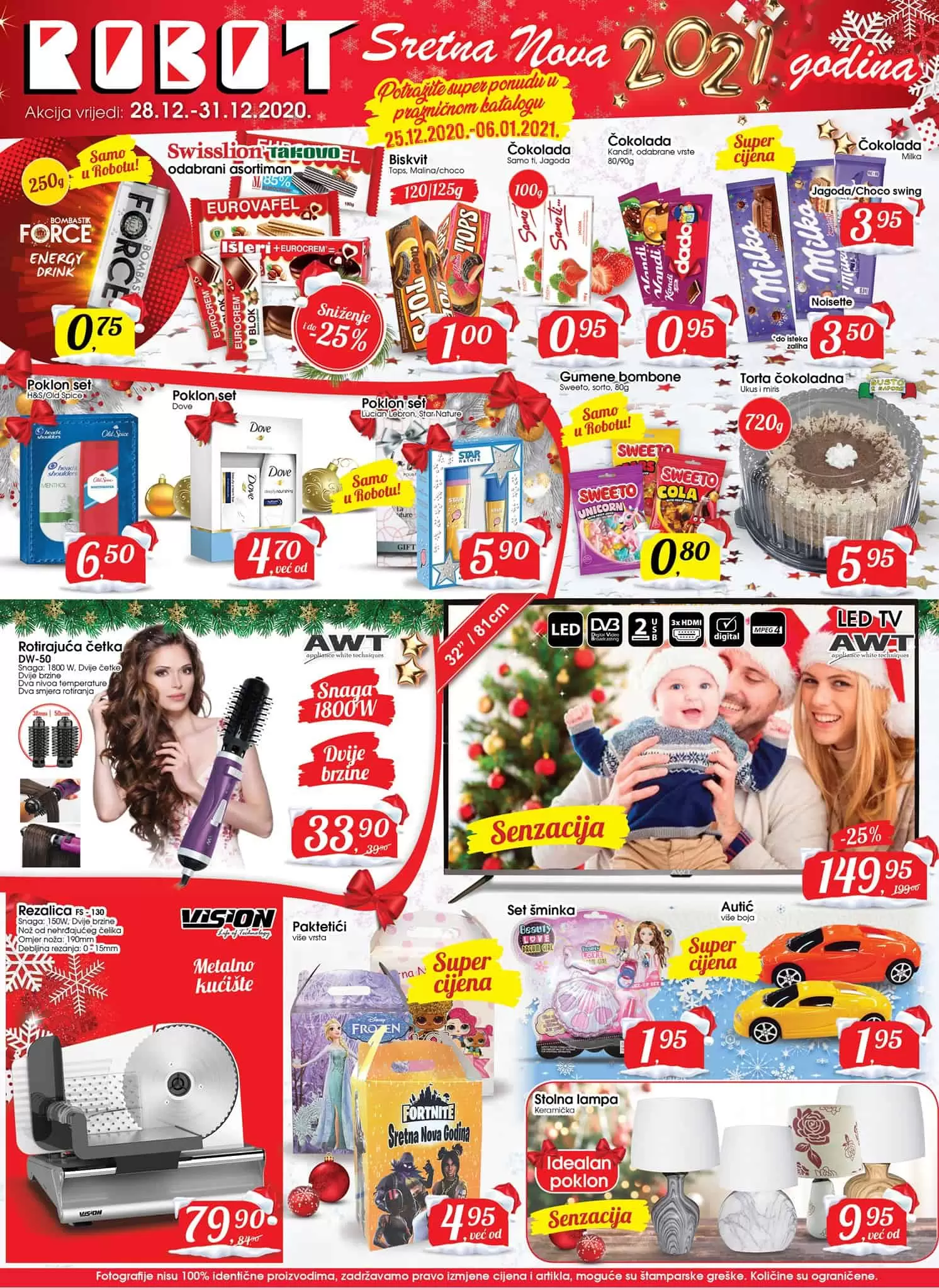 robot akcijski katalog. robot vikend akcija. snizenje. popust. 