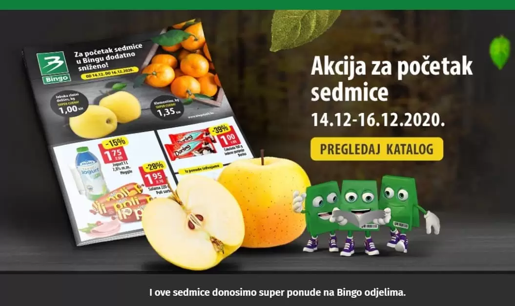 bingo akcija za pocetak sedmice. bingo katalog. bingo akcija. bingo snizenje. bingo poput. Kralj dobrih cijena bingo.