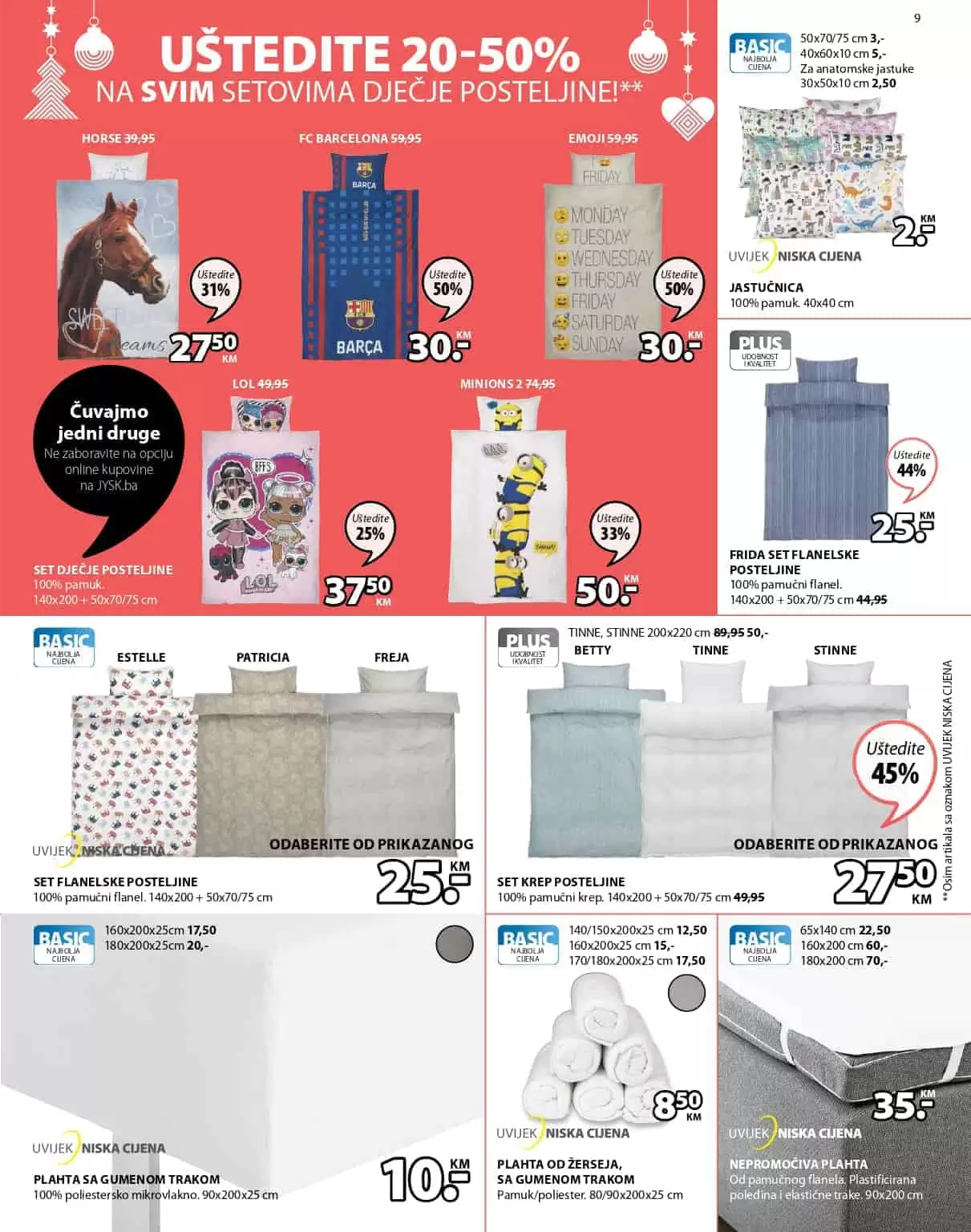 Jysk akcijski katalog. korona virus. snizenje. akcija. popust. 