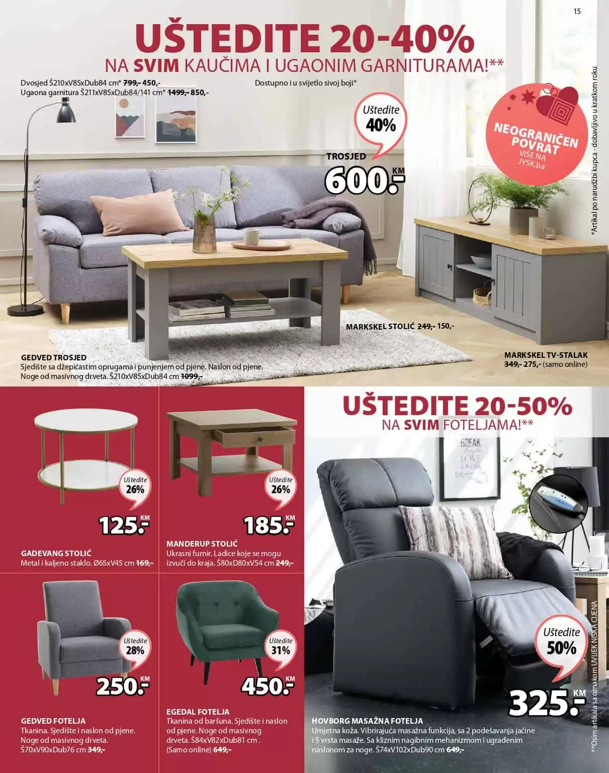 jysk akcijaki katalog. jysk snizenje. jysk popust. 