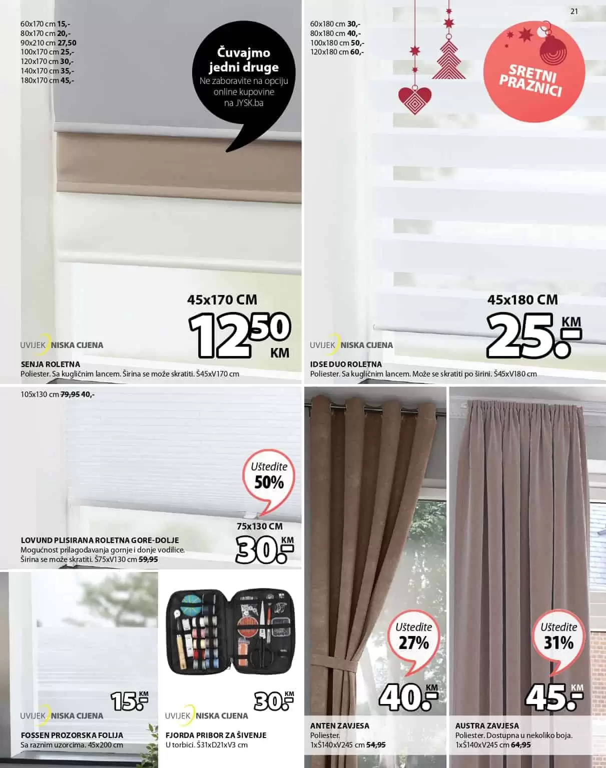 Jysk akcijski katalog. korona virus. snizenje. akcija. popust. 