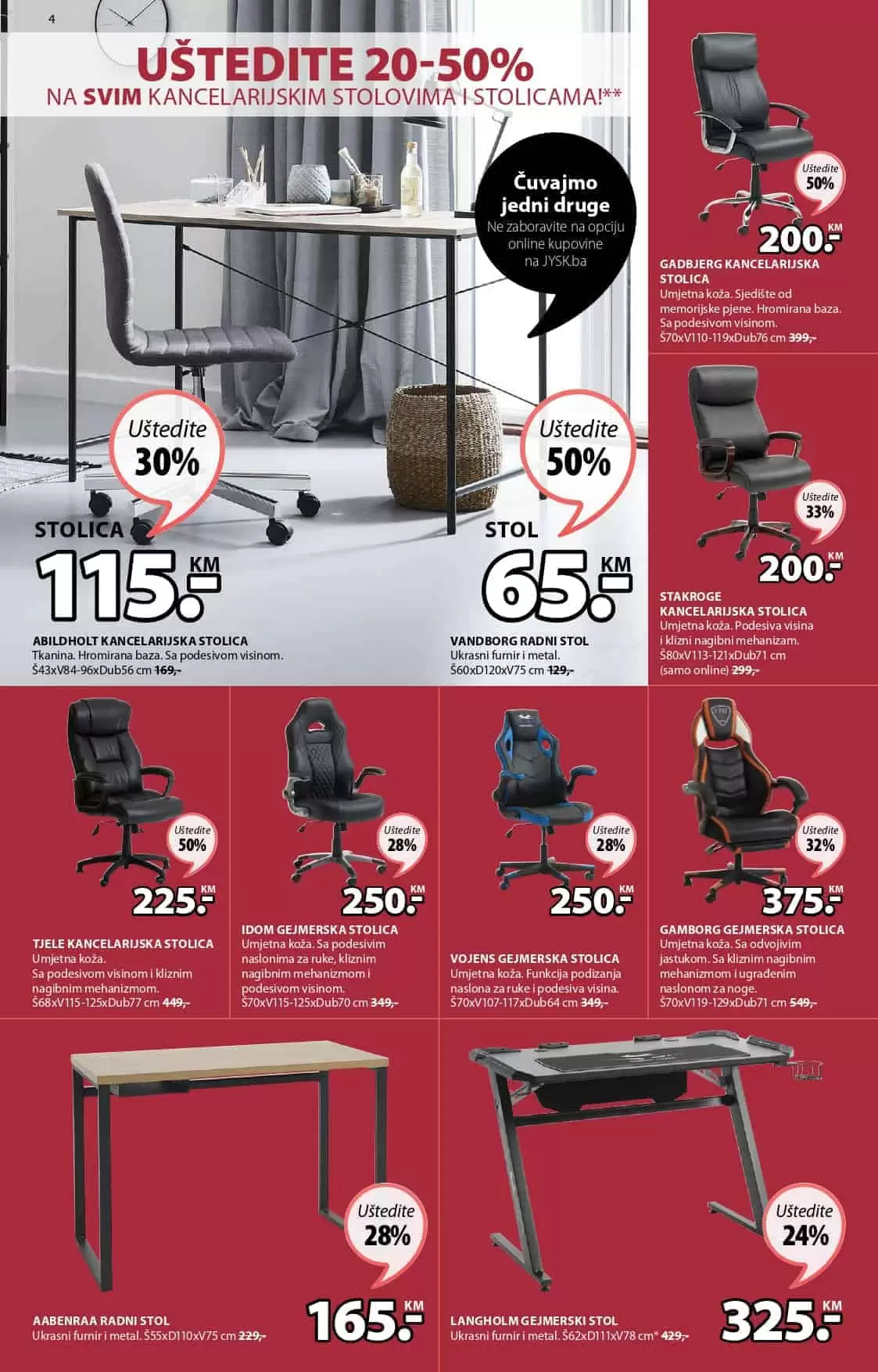 jysk akcijski katalog. snizenje. popust, korona virus. online kupovina. 