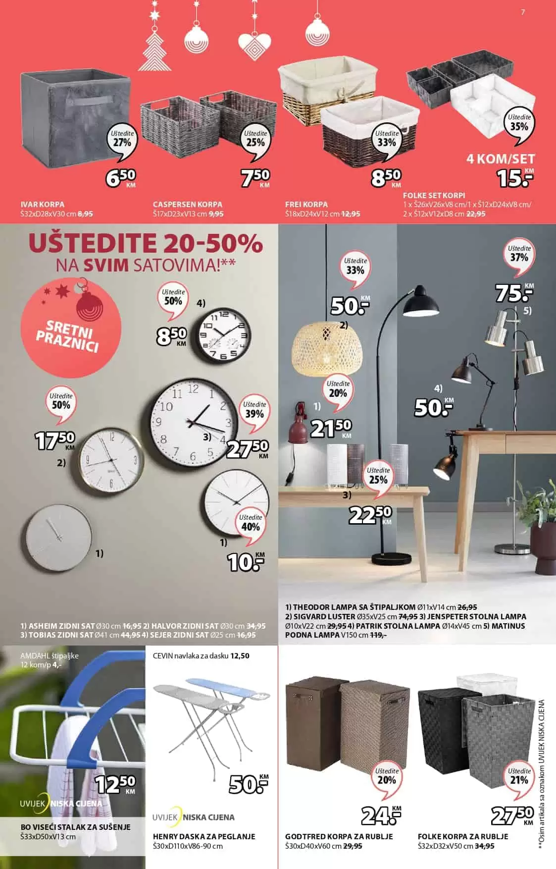 namjestaj. snizenje. jysk. akcija. popust. nadmadrac