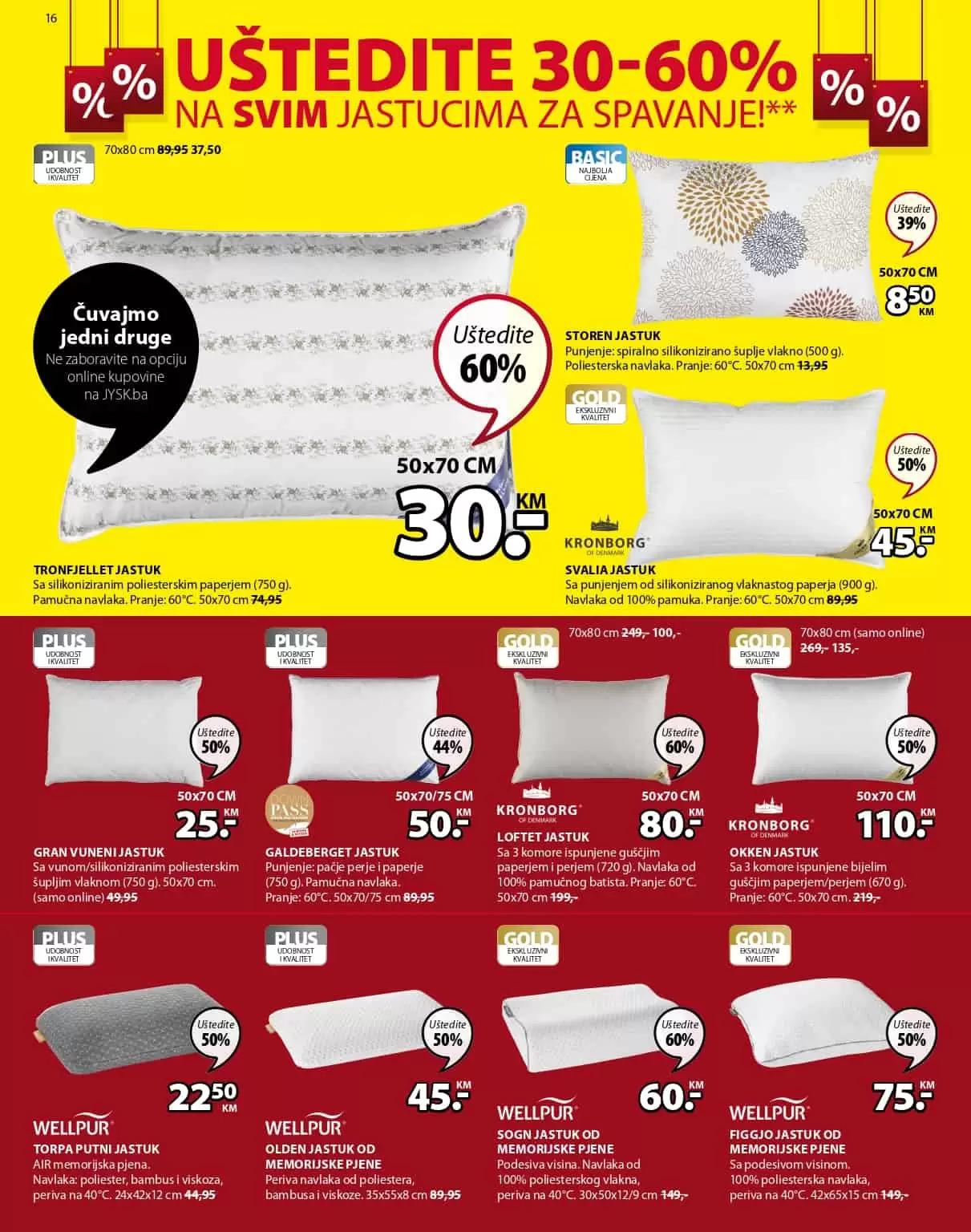 Jysk akcijski katalog. snizenje. popust. Jysk madrac, Jysk rasporodaja.