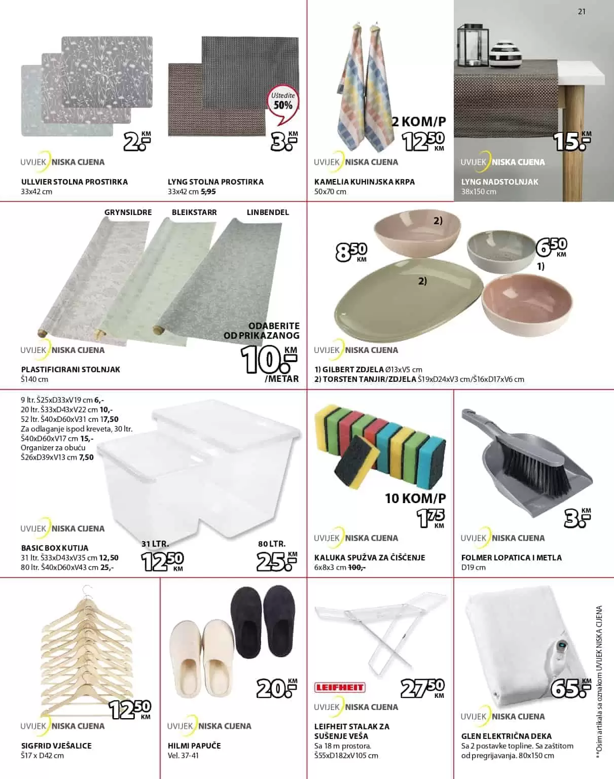 Jysk akcijski katalog. korona virus. snizenje. akcija. popust.