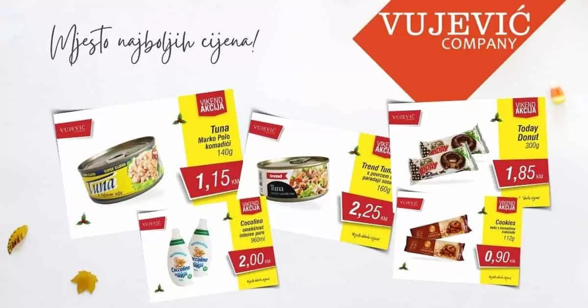 vujevic katalog. vujevic akcija. vujevic zenica. vujevic snizenje.