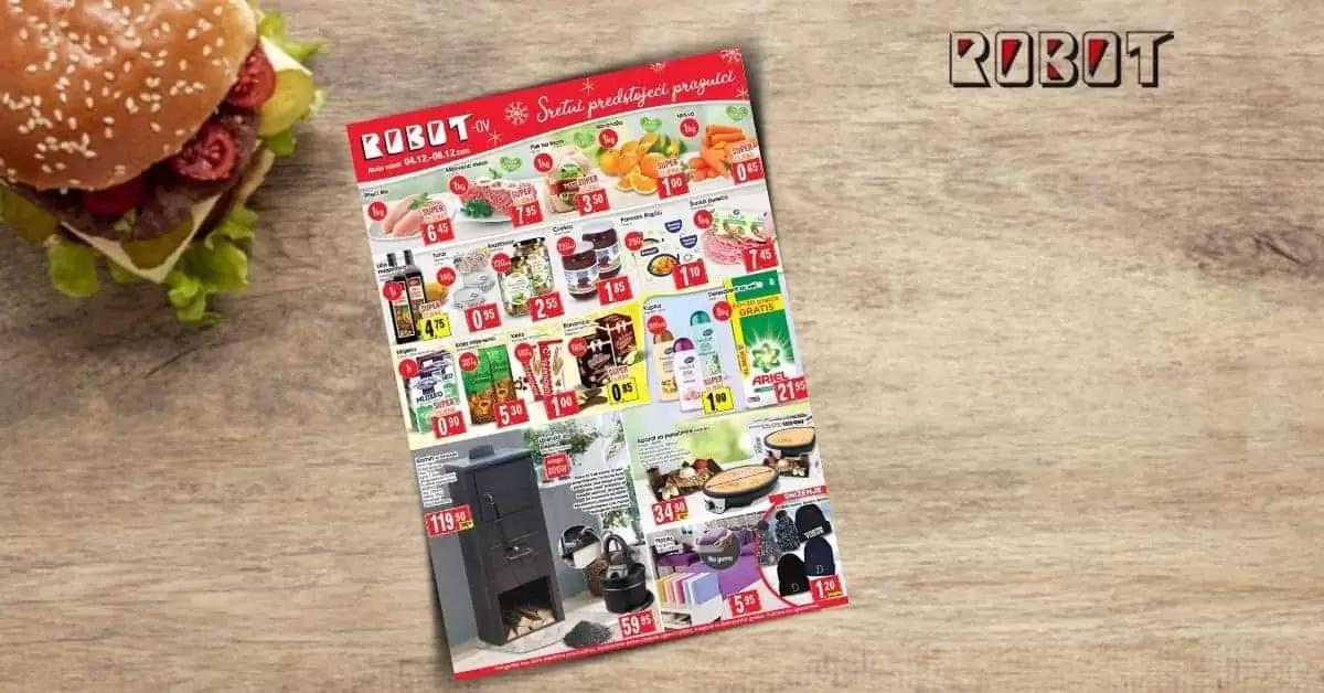 robot akcijski katalog. robot vikend akcija. snizenje. popust.