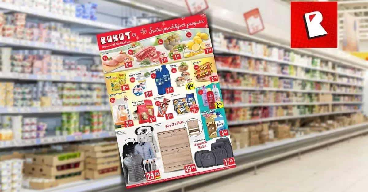 robot akcijski katalog. robot vikend akcija. snizenje. popust.