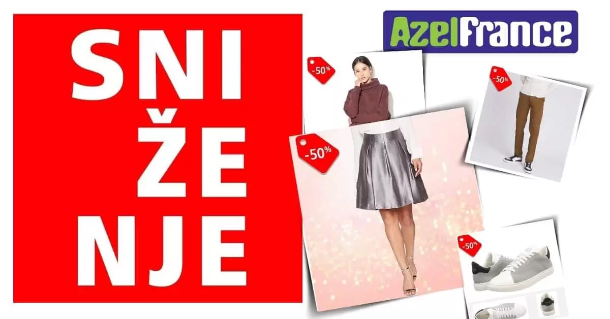 Azel France snizenje. Azel France radno vrijeme! Akcija popust.