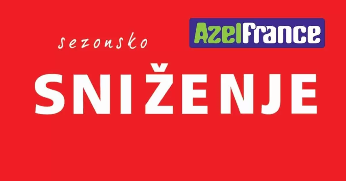 azel france snizenje 50%