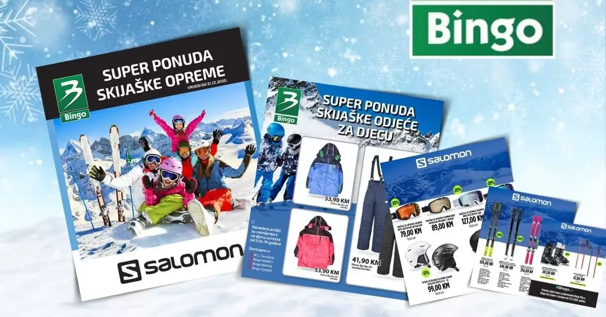 bingo akcijski katalog. snizenje. popust. akcija. snizeno.