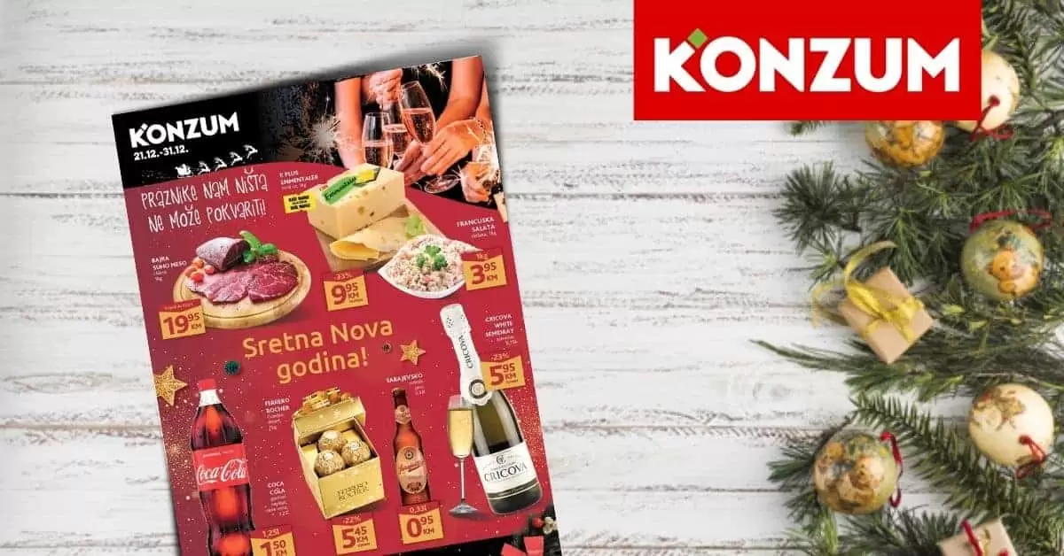 konzum katalog. konzum akcija. snizenje. akcija. popust.
