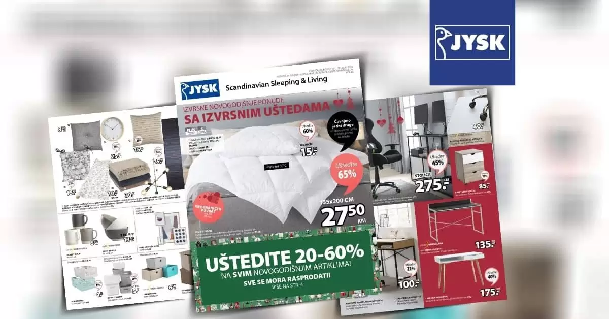 jysk akcijski katalog. jysk raspodaja. jysk snizenje. jysk popust.