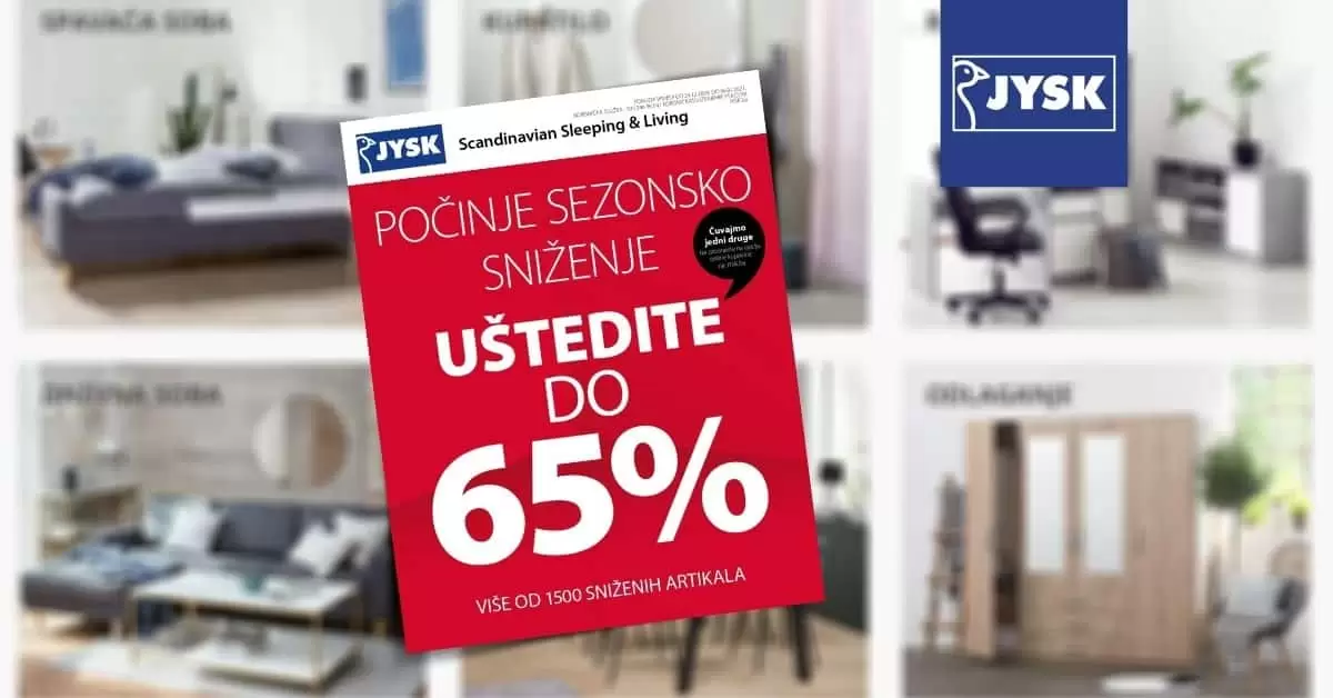 jysk akcijski katalog. jysk raspodaja. jysk snizenje. jysk popust.