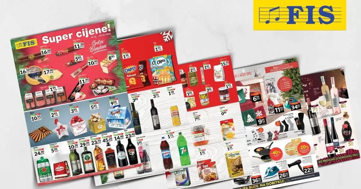 fis akcijaki katalog. snizenje. popust. korona virus.