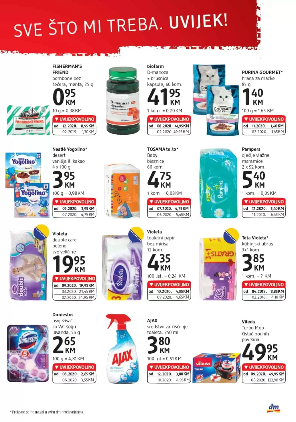 dm snizenje. dm akcijski katalog. popust. akcja. snizeno,