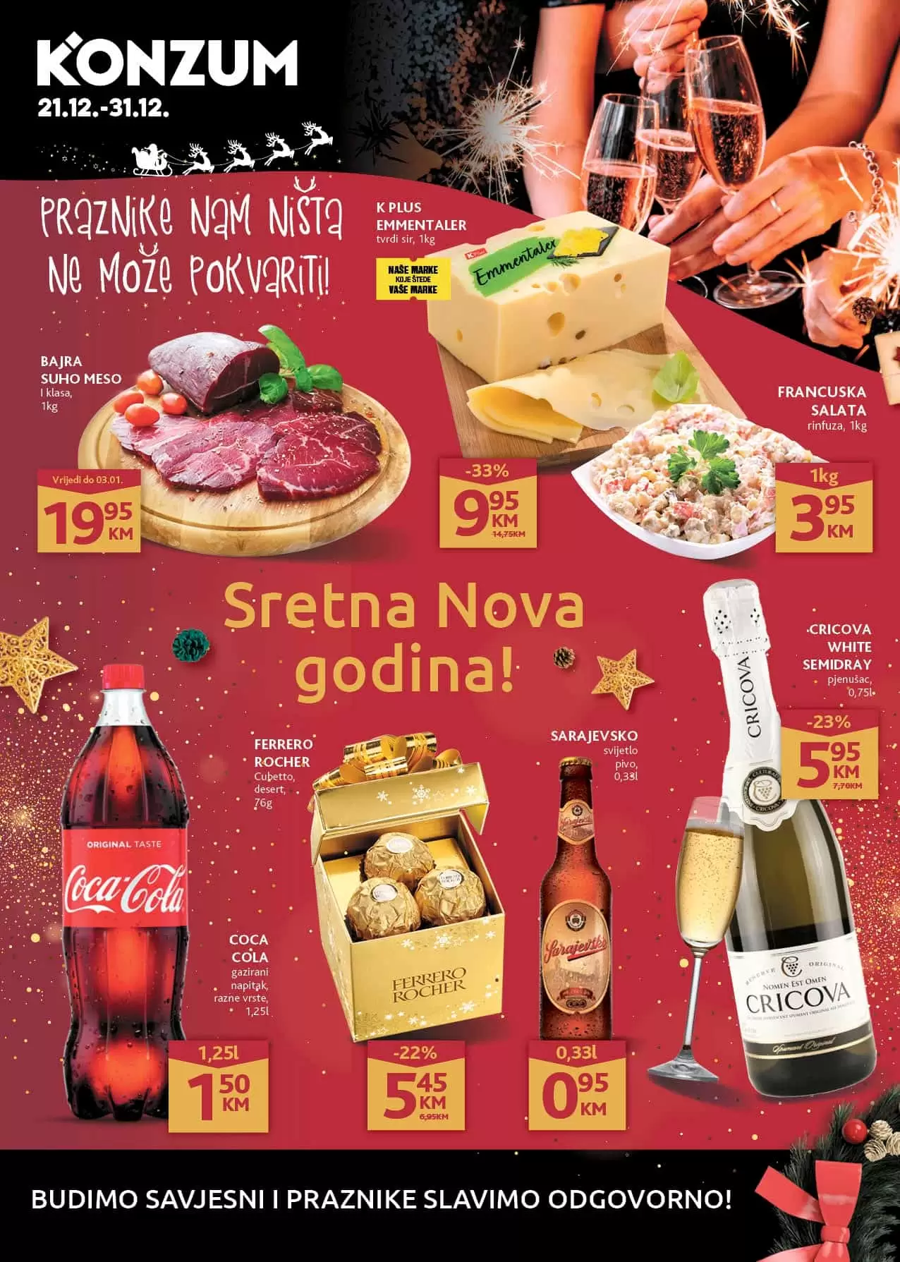 Konzum akcijski katalog. konzum snizenje. konzum akcija. snizeno. popust. katalog.