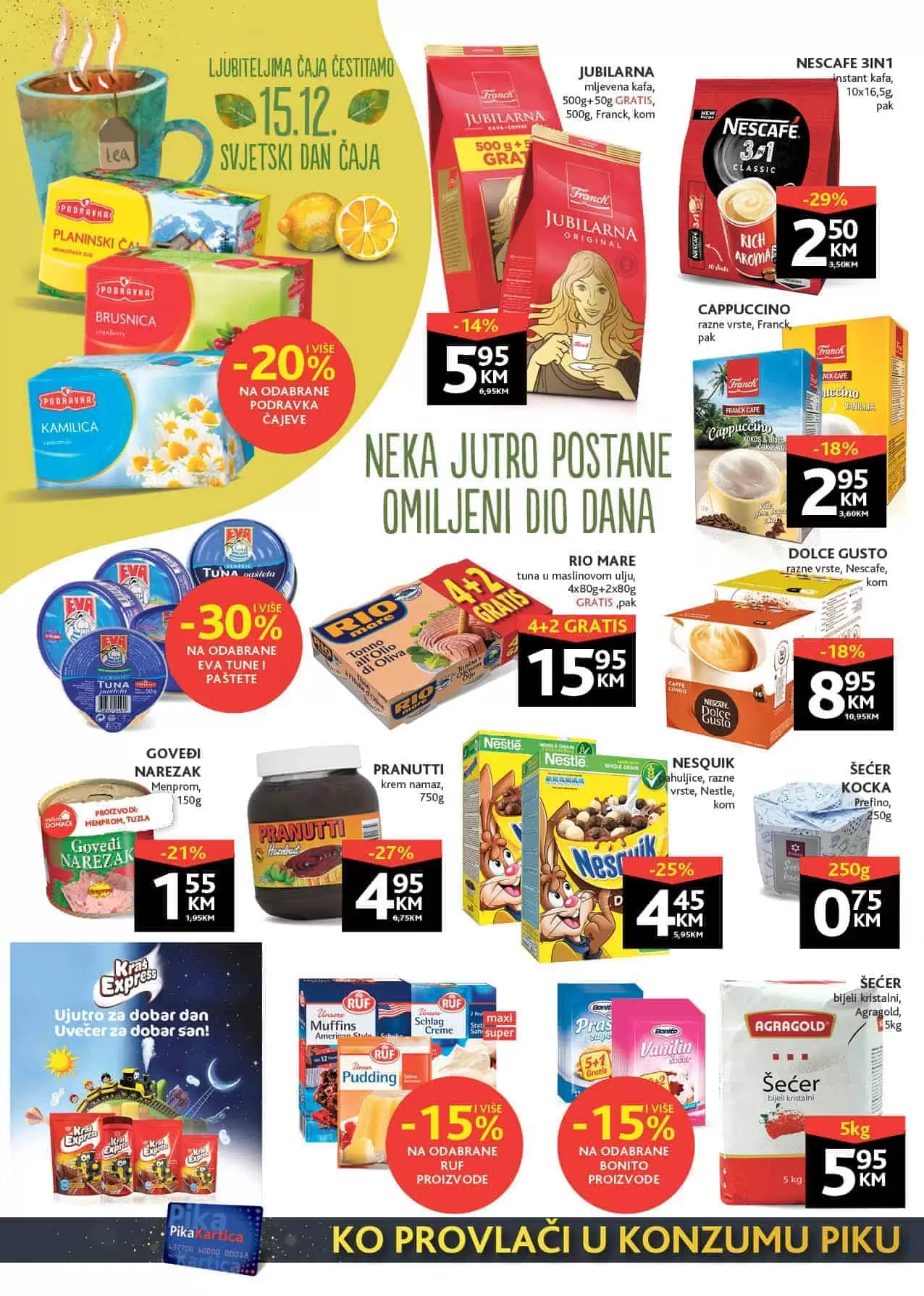 konzum zdravoljupci. konzum akcija. konzum katalog 