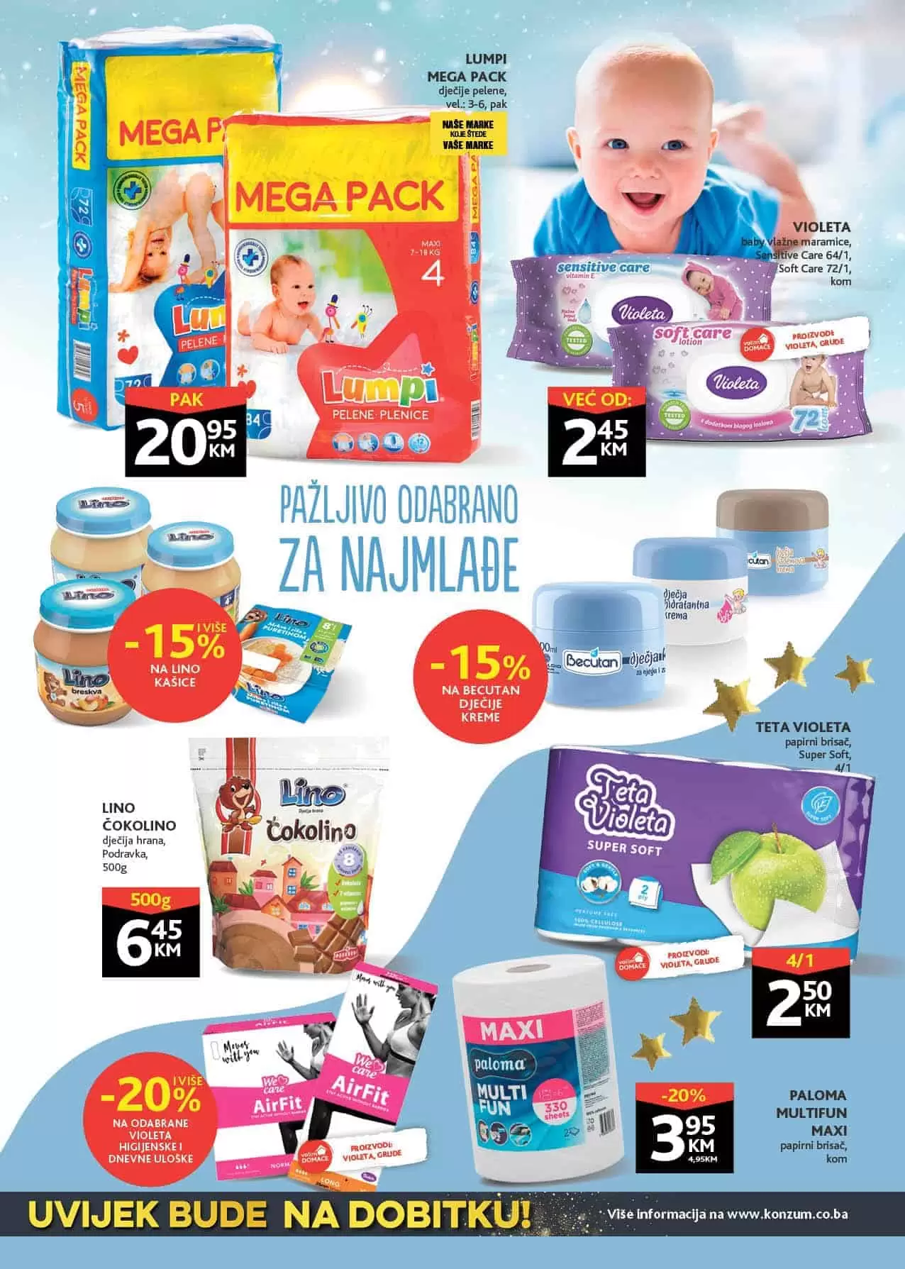 konzum zdravoljupci. konzum akcija. konzum katalog 