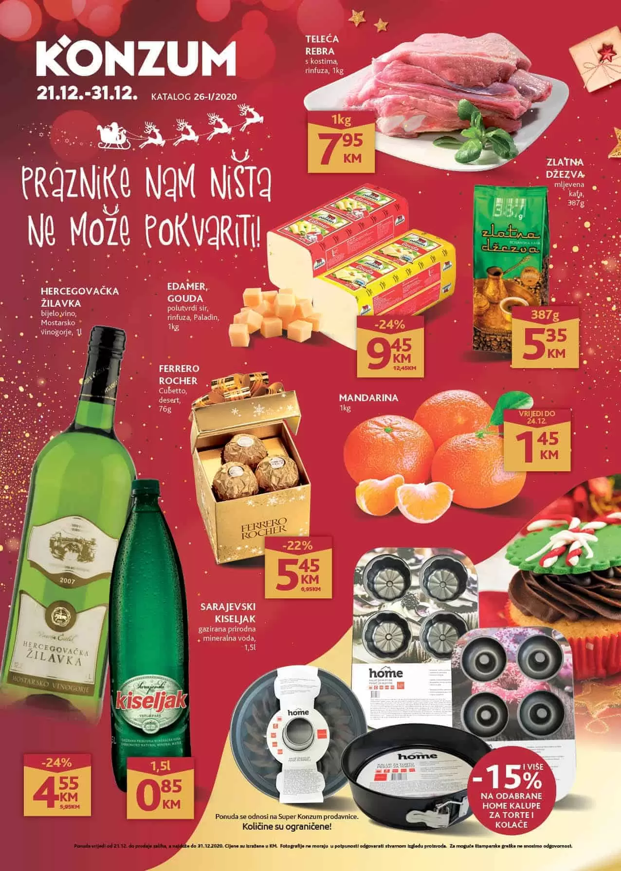 konzum zdravoljupci. konzum akcija. konzum katalog 