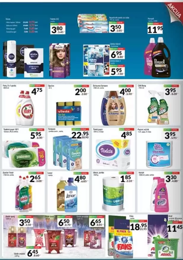 fis akcijaki katalog. snizenje. popust. korona virus.