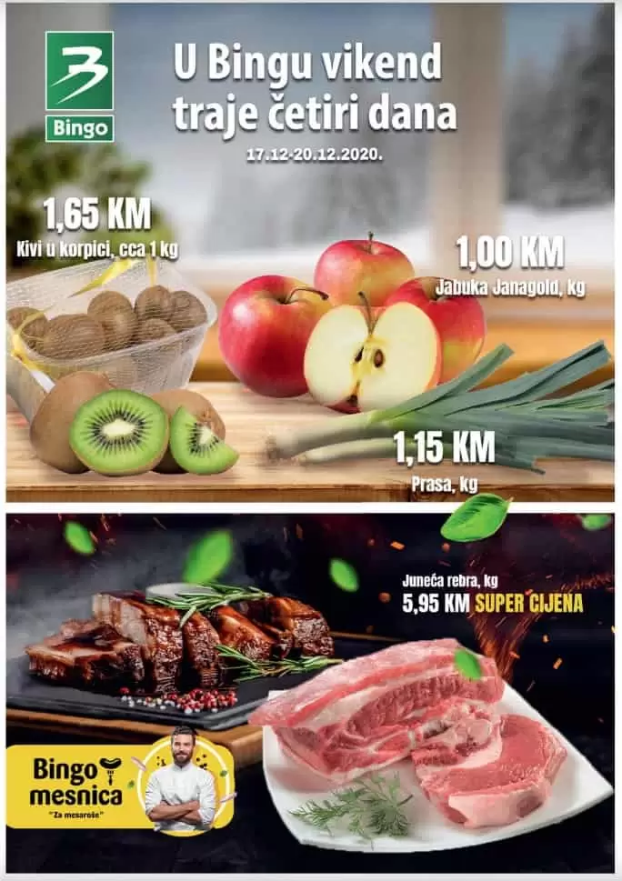 bingo akcijski katalog. snizenje. popust. akcija. snizeno.