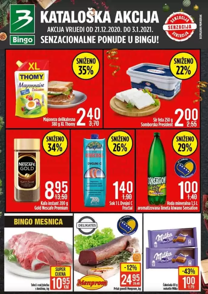 bingo kataloska akcija. snizenje u bingu. bingo popust. bingo katalog. 