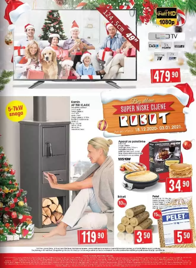 robot akcijski katalog. robot vikend akcija. snizenje. popust. 