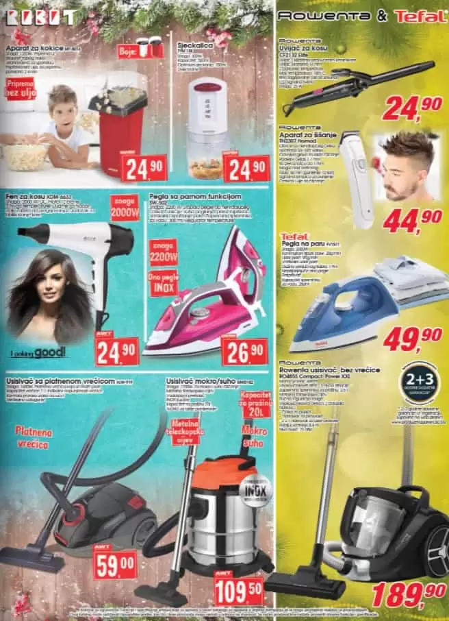 robot akcijski katalog. robot vikend akcija. snizenje. popust. 