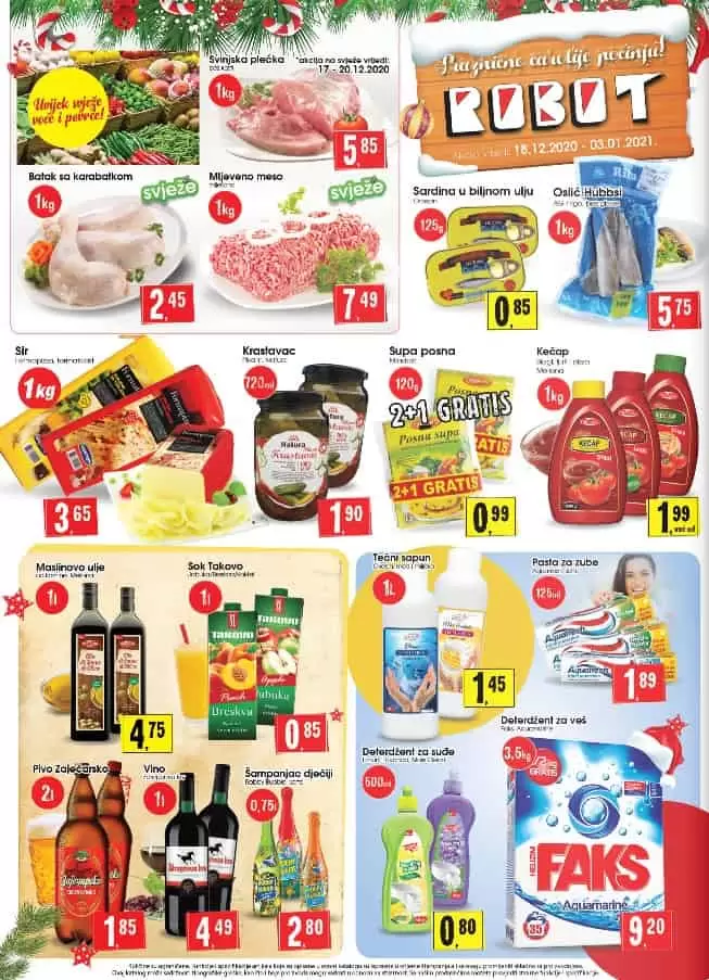 robot akcijski katalog. robot vikend akcija. snizenje. popust. 