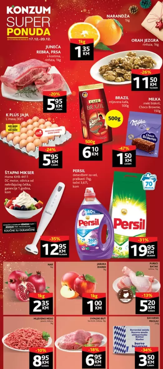 konzum vikend akcija. snizenje konzum. snizenje popusti u konzumu. velika nagradna igra konzum. zdrtavoljupci u konzumu. 