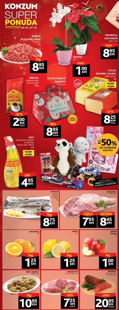 konzum katalog. konzum akcija. snizenje. akcija. popust.
