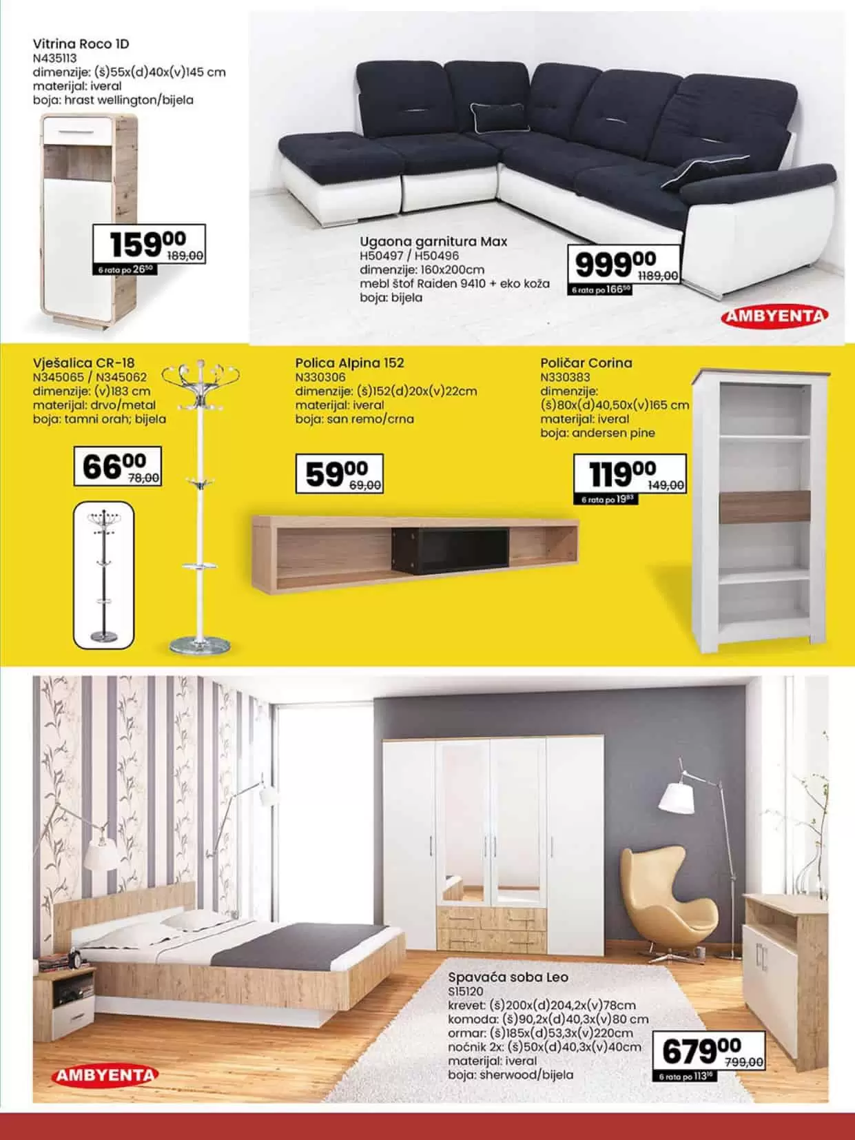 Fis akcijski katalog. snizenje. akcija. popust. snizeno. fis namjestaj.