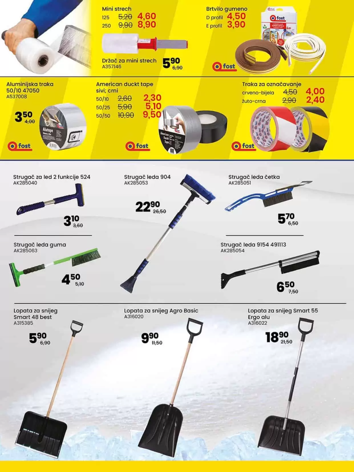 Robot akcijski katalog. snizenje. akcija. popust. snizeno. 