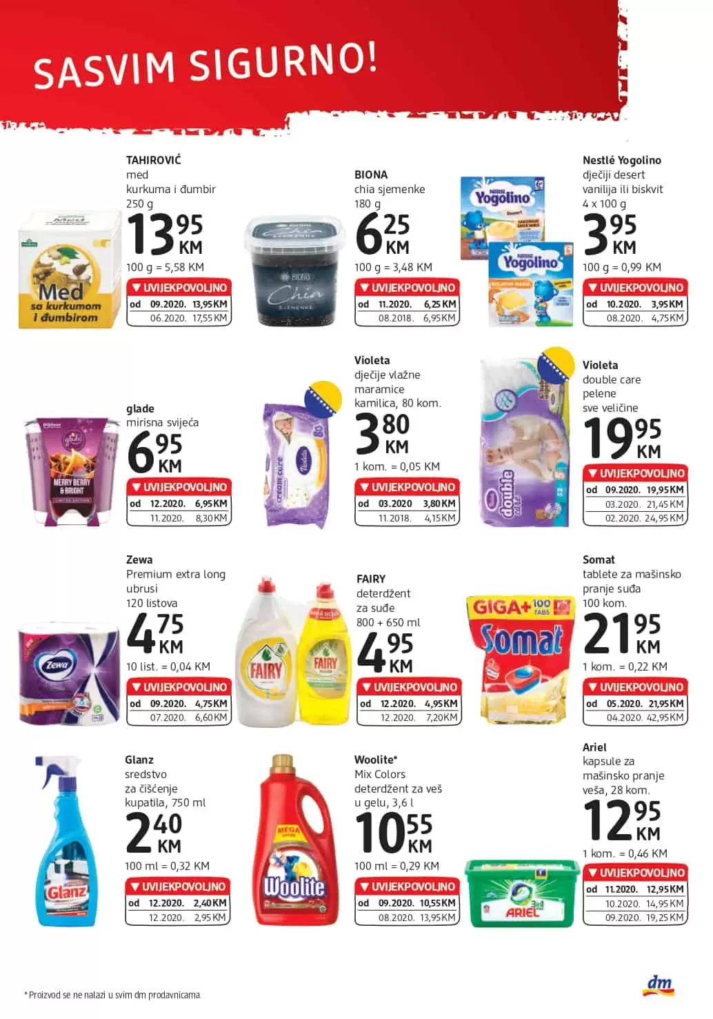 dm sada jos vise stedim. dm katalog. dm snizenje. dm popust.