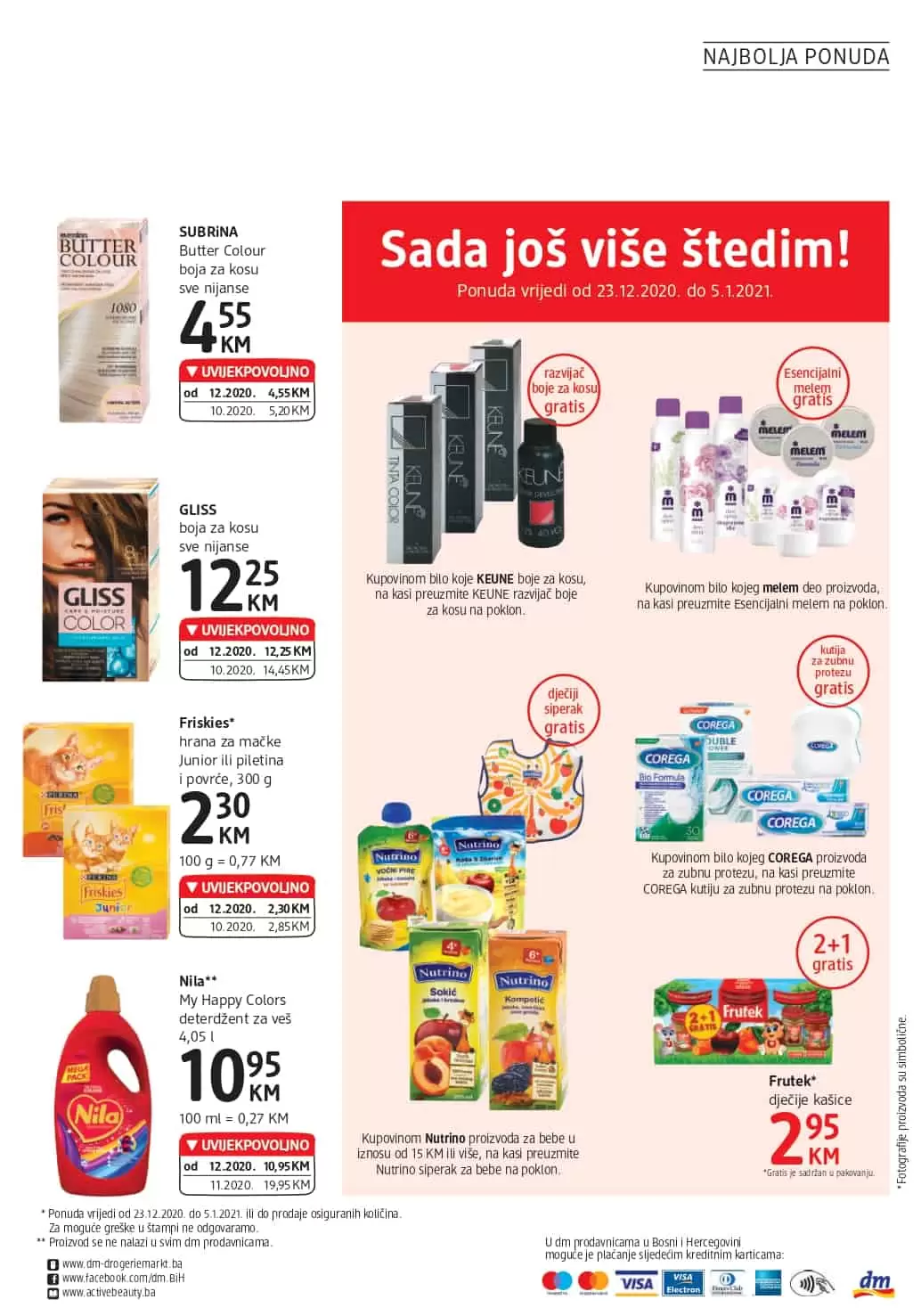 dm sada jos vise stedim. dm katalog. dm snizenje. dm popust.