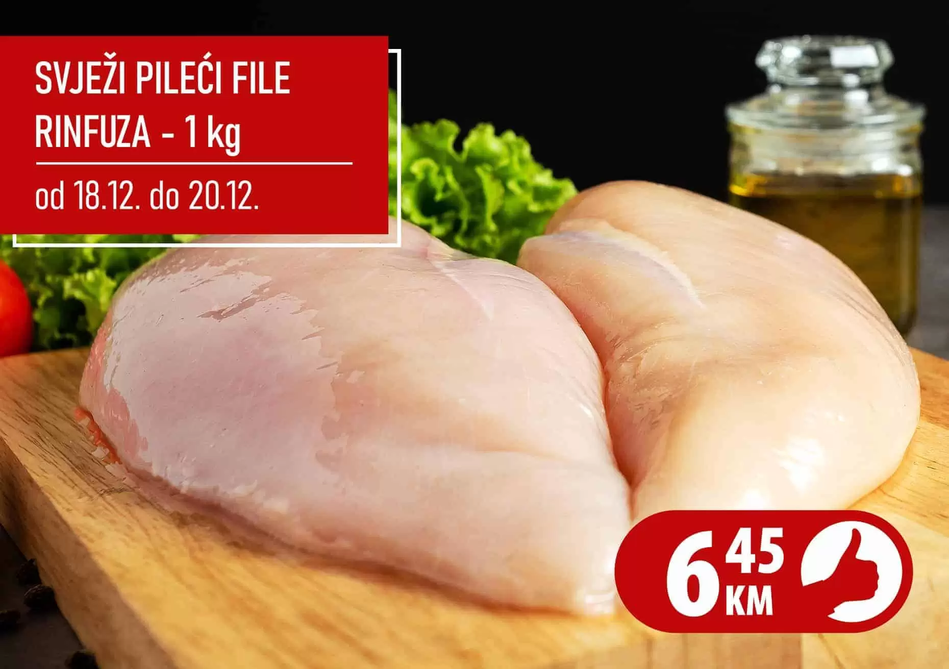 pileci file samo 6,45 KM