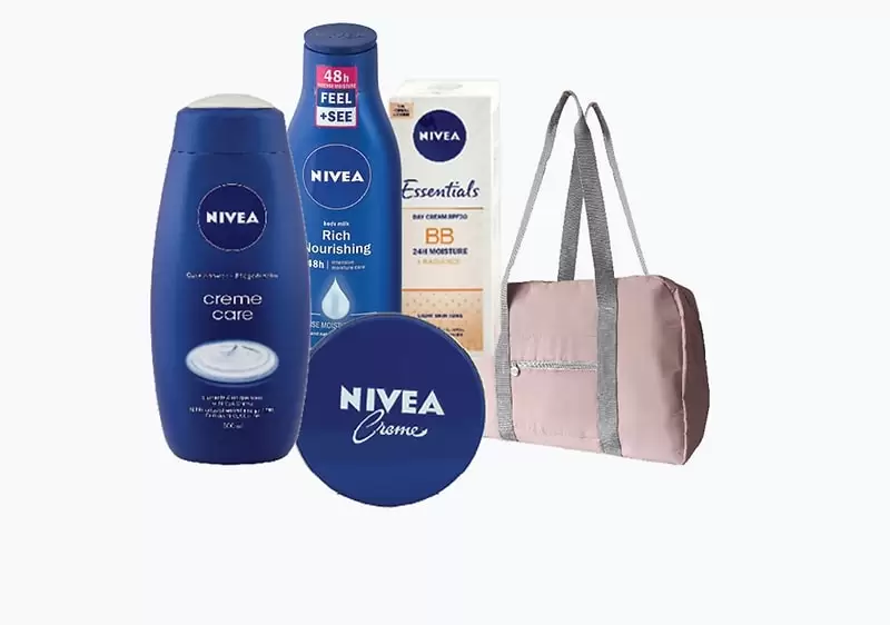 Torba gratis! Kupovinom NIVEA proizvoda u iznosu od 25 KM ili više, na kasi preuzmite NIVEA torbu na poklon. U aktivnost nisu uključeni poklon paketi.