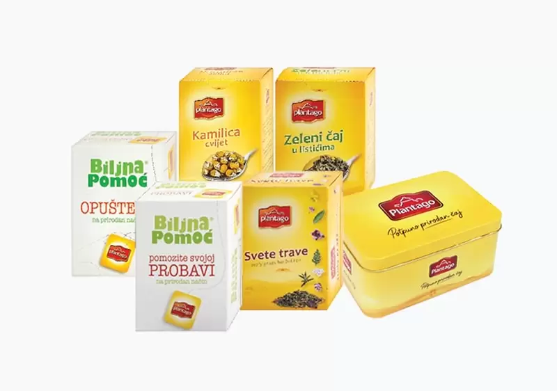 Spremnik za čaj gratis  Kupovinom bilo koja dva pakovanja plantago čaja, na kasi preuzmite plantago spremnik za čajeve na poklon.