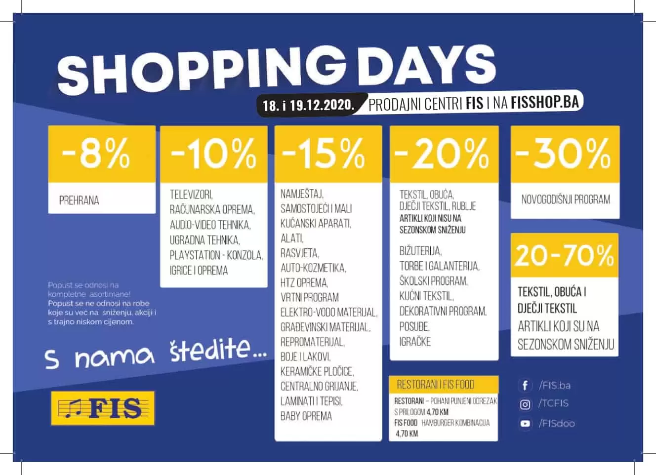 Fis akcijaki katalog. Snizenje. akcija. popusti. bingo. konzum. tropic. letak. popust. vikend akcija.