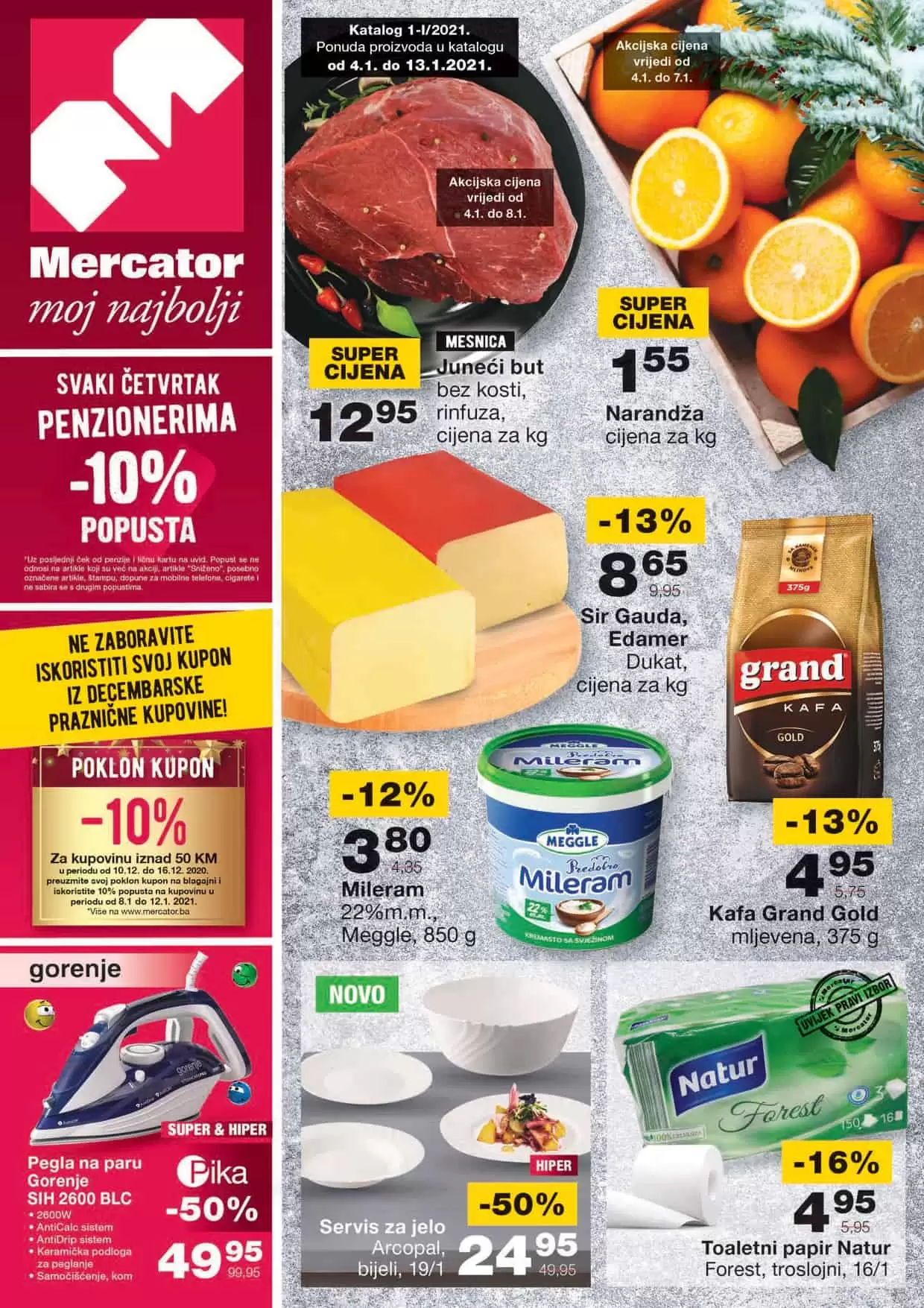 mercator kataloska akcija. mercator snizenje. mercator lozionicka. 