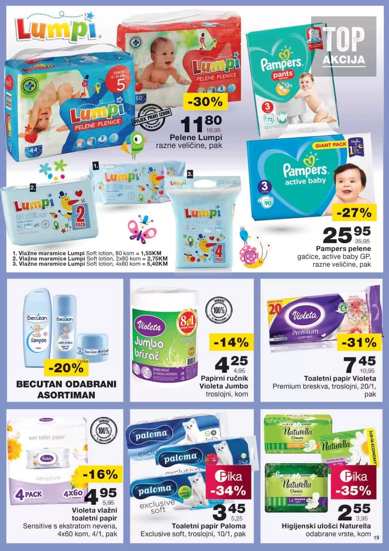 mercator kataloska akcija. mercator snizenje. mercator lozionicka. 