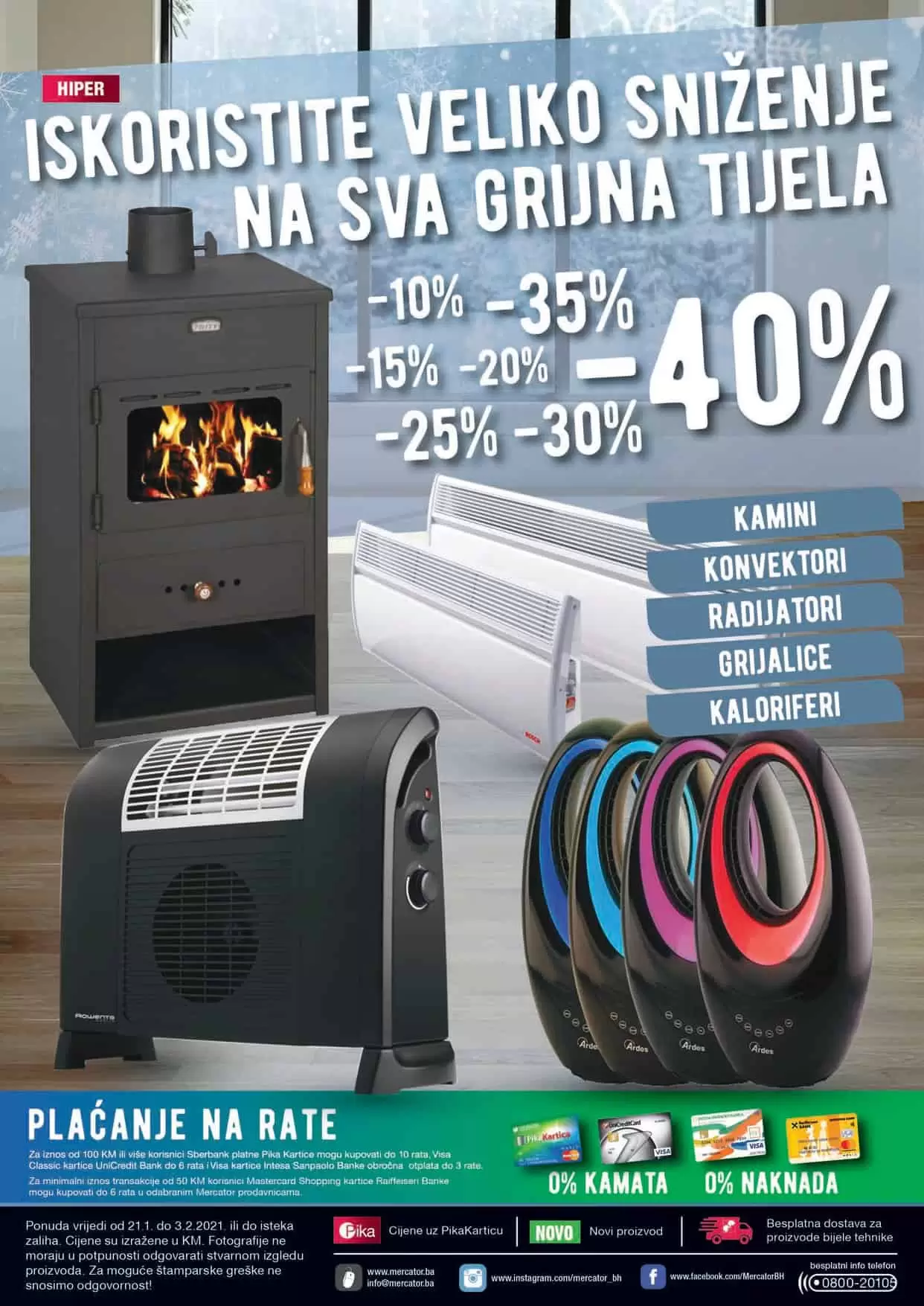 veeeliko zimsko snizenje u mercatoru 