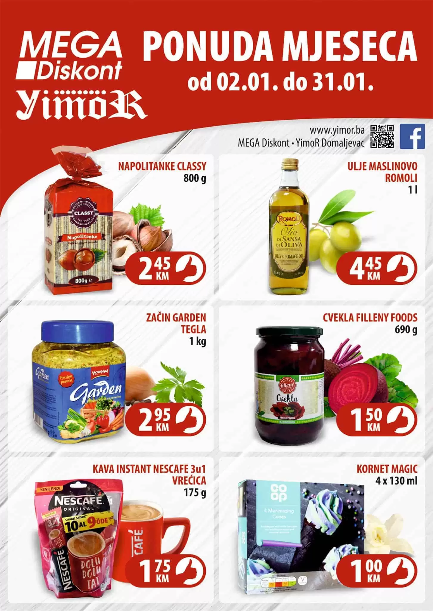 mega diskont super akcija. mega doskont snizenje. yimor super cijene. akcija. popusti. katalozi.  najbolje cijene bez dileme